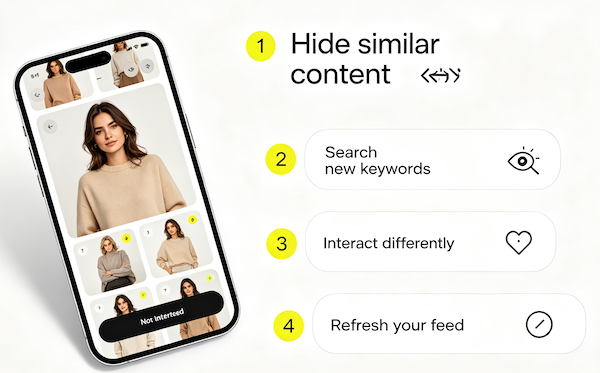 Why TikTok keeps showing the same products repeatedly