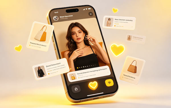 Engaging with shopping content on TikTok to shape the FYP