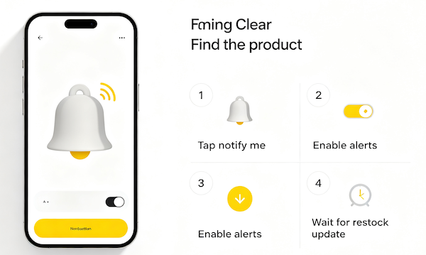 How to turn on restock notifications on TikTok Shop