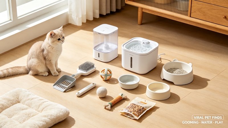 A frequently re-bought TikTok Shop pet product