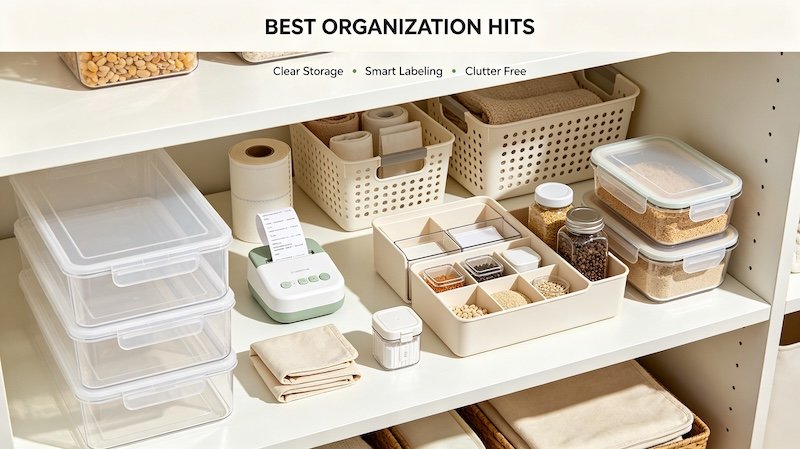 TikTok Shop kitchen storage picks