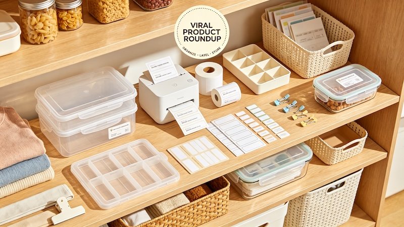 Budget-friendly TikTok Shop organization picks