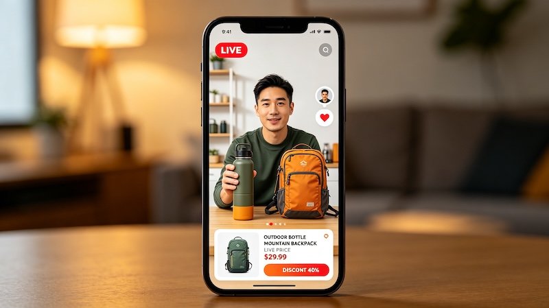 Turning on LIVE notifications for a TikTok seller
