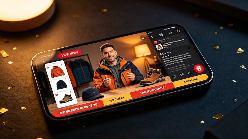 Comparing TikTok LIVE shopping to regular shop browsing