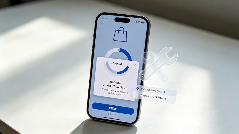 TikTok Shop not loading, common fixes