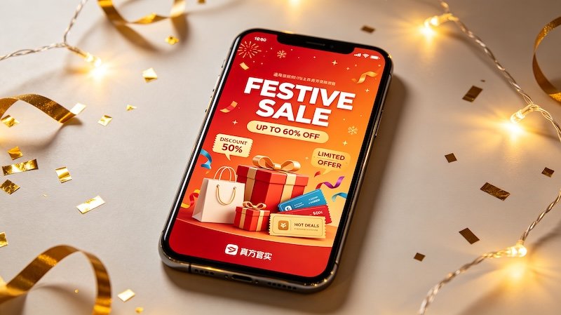 Browsing TikTok Shop holiday sales
