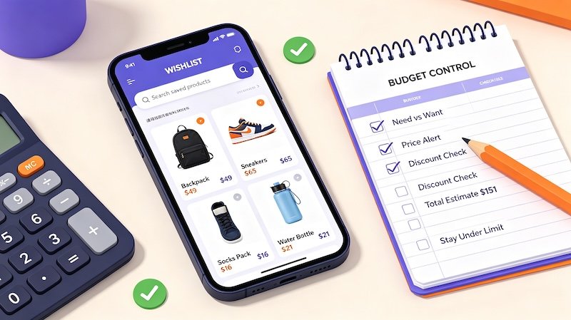 Pausing before checkout on TikTok Shop